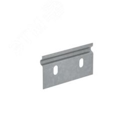 Соединительная пластина для борта 50 мм ПЛЮС INOX304 КМ-профиль PL6502