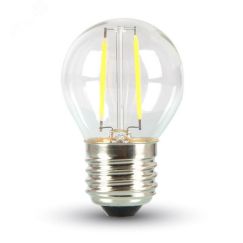 Ретро-лампа Filament G45 E27, 2W, 230 В, теплый белый 3000 K IP65 Neon-Night 601-802