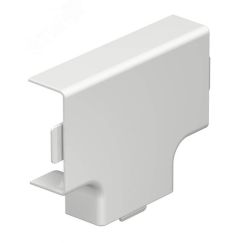 Крышка T-образной секции кабельного канала WDK 15x40 мм (ПВХ, белый) OBO Bettermann WDK HT15040RW