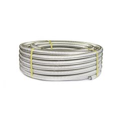 Труба гофрированная из нержав стали SS304 15А, неотожженная, 30м Stahlmann 2217436