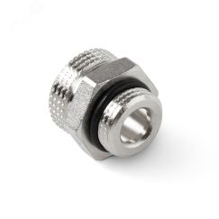 Ниппель латунный резьбовой переходной, евроконус, Н 1/2 x 3/4E PRO AQUA 21-m15-m20ex