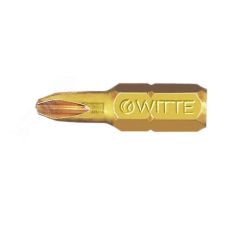 Бита магнитная PH2 х 25 мм 1/4'' C6.3 Extra-hard повышенной твердости, проточ.наконечник WITTE 271232000