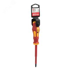 Отвертка Master PH2x100 мм 1000В Basic EKF ph-2-100-mas-in