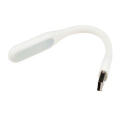 White Светильник-фонарь переносной, прорезиненный корпус, 6 LED, питание от USB-порта. Упаковка-картон, цвет-белый. Uniel TLD541White
