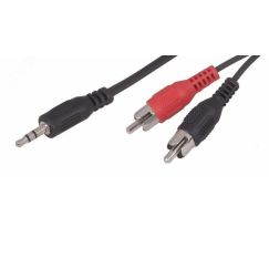 Кабель Стерео 3,5 мм - 2 RCA, длина 5 метров, 17-4205, REXANT 17-4205
