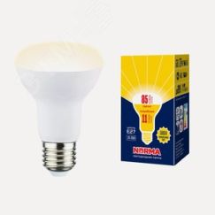Лампа светодиодная Форма Рефлектор матовая  Norma Теплый (3000K) LED-R63-11W/3000K/E27/FR/NR Uniel UL-00005774