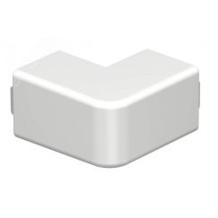 Крышка внешнего угла кабельного канала WDK 25x25 мм (ПВХ, белый) OBO Bettermann WDK HA25025RW