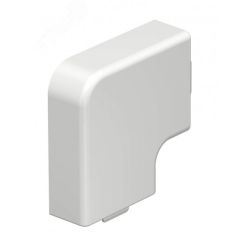 Крышка плоского угла кабельного канала WDK 15x40 мм (ПВХ, белый) OBO Bettermann WDK HF15040RW