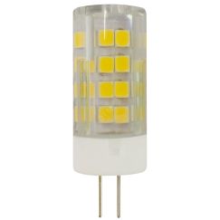 Лампы СВЕТОДИОДНЫЕ СТАНДАРТ LED JC-5W-220V-CER-827-G4 (диод, капсула, 5Вт, тепл, G4) ЭРА Б0027857
