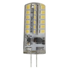 Лампа светодиодная LED 3.5Вт JC 2700К G4 теплый капсула 12V ЭРА Б0033195