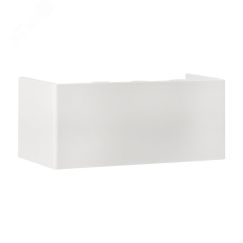 Соединитель (100х60) (2 шт) Plast Белый EKF conw-100-60x2