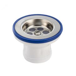 Выпуск ЭЛИТ с нержавеющей чашкой D70 мм 1'1/2 VIRPlast 30980641