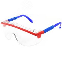 Очки защитные открытые О37 UNIVERSAL TITAN (2С-1,2 PС) (прозрачные, боковая защита) РОСОМЗ 13711