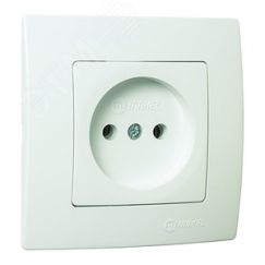 РОЗЕТКА БЕЗ ЗАЗЕМЛЕНИЯИМ LILLIUM NATURAL KARE Makel 32001022