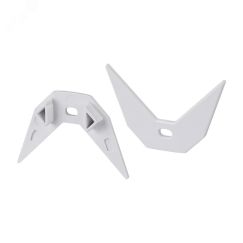 Заглушка ARH-DECORE-S12-EXT Flat с отверстием (ARL, Пластик) Arlight 023891