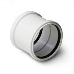 Муфта двухраструбная для малошумной канализации 75 мм PRO AQUA ST300720W
