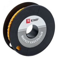 Маркер кабельный 4.0кв.мм C (500ед) (ЕС-2) EKF plc-KM-4-C