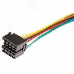 Разъем для автомагнитолы 'Евро' ISO, гнездо сдвоенное, (1шт.), REXANT 06-0126-C