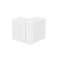 Угол внешний кабель-канала WDK 12x22 мм, ПВХ белый OBO Bettermann WDK HA12022RW