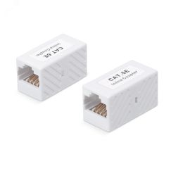 Адаптер проходной RJ45-RJ45 (8p8c), категория 5е, неэкранированный Cabeus CA-8p8c-C5e