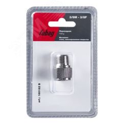 Переходник 3/8''M на 3/8''F блистер 1 шт Fubag 180182 B