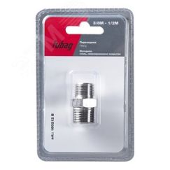 Переходник 3/8''M на 1/2''M блистер 1 шт Fubag 180212 B