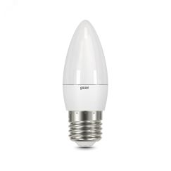 Лампа светодиодная LED 6.5 Вт 550 лм 6500К AC150-265В E27 свеча холодная Black Gauss 103102307