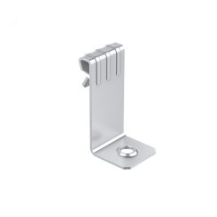 Вертикальный балочный зажим 1-5мм с отгибом и резьбой М6 EKF VBZ1-5-M6G