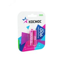 Аккумулятор 900мАч R03 NiMH (2хбл) КОСМОС KOCR03NIMH(900MAH)