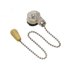 Выключатель для настенного светильника c деревянным наконечником «Silver» REXANT 32-0105