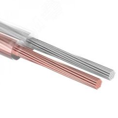 Кабель акустический 2х1.00 кв.мм, прозрачный SILICON, 5 м, REXANT REXANT 01-6305-05