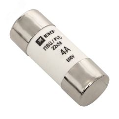 Плавкая вставка цилиндрическая ПВЦ 22х58 4А EKF pvc-22x58-4