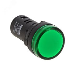 Матрица светодиодная AD16-22HS зеленая 12В AC/DC PROxima EKF ledm-ad16-g-12
