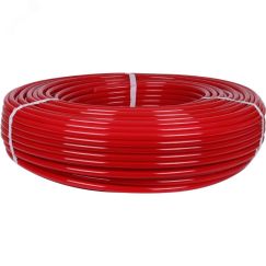 Труба из сшитого полиэтилена PEX-a EVOH 16х2,0 бухта 200м, красная STOUT SPX-0002-001620