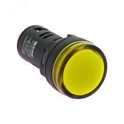 Матрица светодиодная AD16-22HS желтая 400В AC PROxima EKF ledm-ad16-y-400