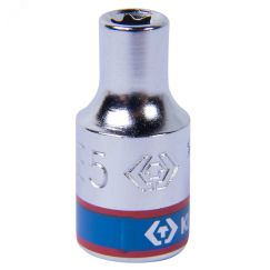 Головка торцевая TORX Е-стандарт 1/4', E5, L = 24 мм King Tony 237505M