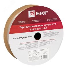 Термоусаживаемая трубка ТУТ 25/12,5 прозрачная рулон PROxima EKF tut-25-tr