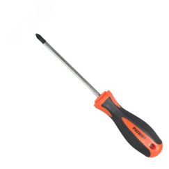Отвертка PH1x100, CR-V,магнитная, 2-х компонентная рукоятка Patriot 350003022