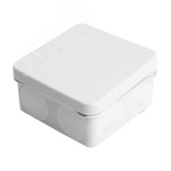 Коробка разветвительная 2х компонентная HF 80*80*40мм, 8 вводов, IP67, серая (GE42435), EBX40-48-67 STEKKER GE42435 49197