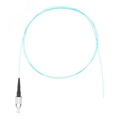 Шнур оптический монтажный (пигтейл), FC, OM3, нг(А)-HF, бирюзовый, 1,5 м Datarex DR-226422