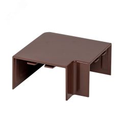 Поворот 90 градусов (40х25) (4 шт) Plast под темное дерево EKF abd-40-25x4