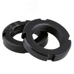 Гайка М20x1.5-6Н ГОСТ 11871-88 круглая шлицевая ПроТек ГШ20Х1.511871