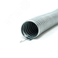 Металлорукав Р3-ЦХ 22 (50 м/уп.) с протяжкой ЗЭТА Новосибирск zeta42456