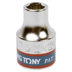 Головка торцевая стандартная шестигранная 3/8', 7 мм King Tony 333507M