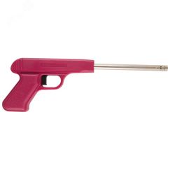Пьезозажигалка JZDD-17-BRD, форма - пистолет, цвет бордовый Energy ВиК 157428