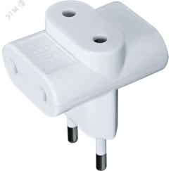 Разветвитель 3 гнезда без заземления NAD-FT-3X-WH Navigator Group 94699