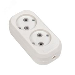 Колодка без заземления 2х10А 2.2кВт Эксперт EKF AKB10-2