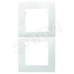 Lillium Kare N Рамка 2 поста белая Makel 32001702