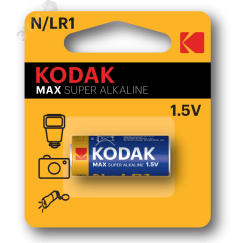 Батарейка LR1-1BL /N MAX SUPER Alkaline [KN-1] (12/72/27648) KODAK Б0012842