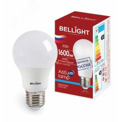 Лампа светодиодная LED 20Вт Е27 220 6500К 1600Лм BELLIGHT 88297799